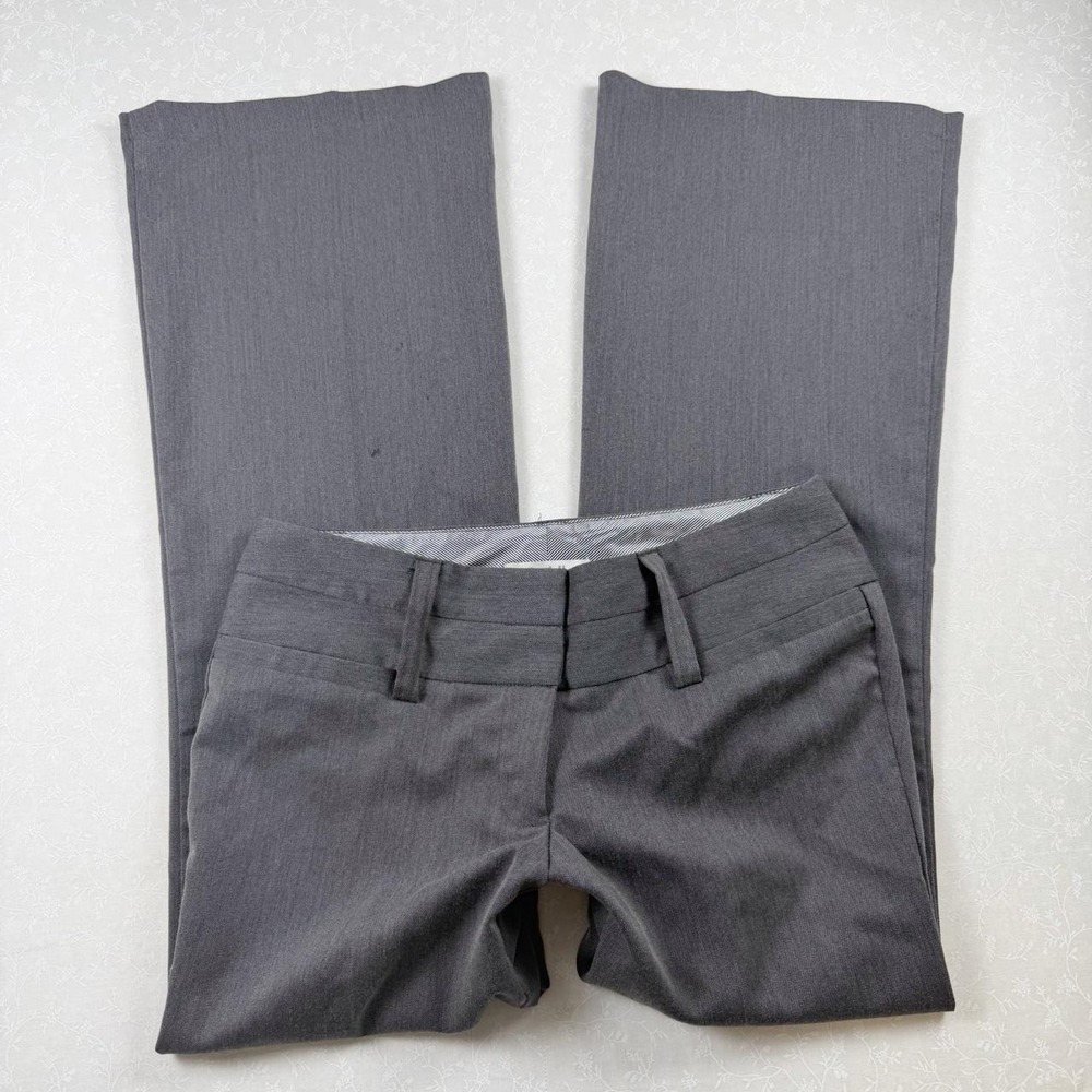 Vintage Charlotte Russe Gray Low Rise Office Siren Trousers — Size 4